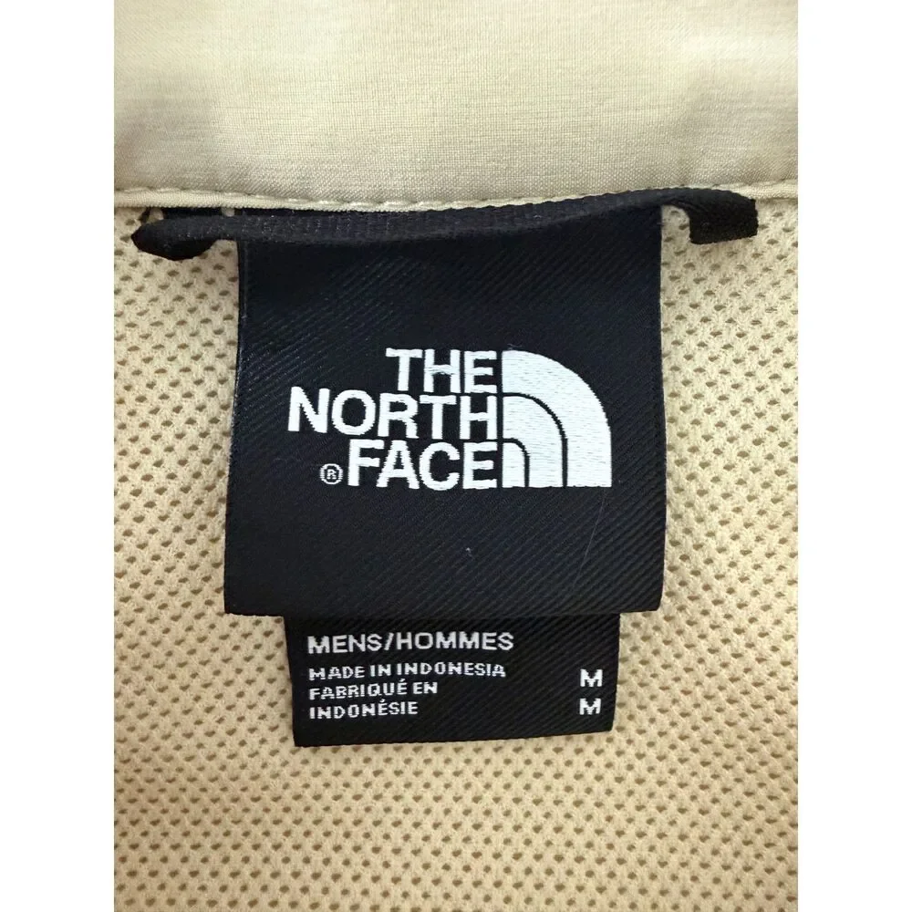 The North Face Sniktau Sun Shirt Mens M Beige UPF 40+ FlashDry Hiking Outdoor